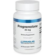 Douglas Laboratories Pregnenolone 25 mg | Supports Hormones, Liver, Brain, Reproductive, and Nervous Systems* | 60 Tablets