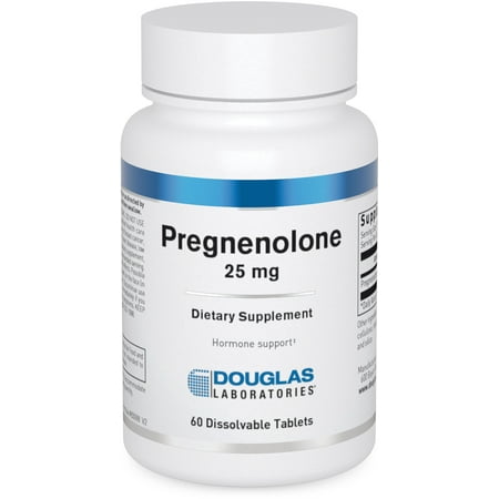 Douglas Laboratories Pregnenolone 25 mg | Supports Hormones, Liver, Brain, Reproductive, and Nervous Systems* | 60 Tablets