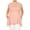 Medium Polka Dusty Rose, variant on Women's Plus Size Casual Solid Short Sleeve Round Neck Tunic Tops with Side Pockets