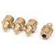 thumbnail image 1 of 4Uds Engrasadores Recto Boquilla de Rosca Coche de Latón M10 X 1mm, 1 of 1
