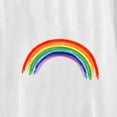 thumbnail image 7 of Midsumdr Pride Shirt Women Funny Rainbow Print T Shirt Rainbow Graphic Tees LGBT Equality Shirts Summer Casual Short Sleeve Tops, 7 of 7