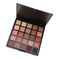 thumbnail image 4 of de ojos de 25 colores para mujer, resistente al agua, de ojos cosmética de larga duración 02 Sunnimix Paleta de sombras de ojos mate, 4 of 6