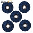 thumbnail image 3 of 5 Pcs 4.5'' ×7/8" Poly Strip Disc Wheel Paint Rust Removal For Angle Grinder New, 3 of 5