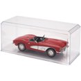 thumbnail image 2 of Pioneer Plastics 355C-UV Clear Plastic Display Case for 1:18 Scale Cars (UV Resistant), 13" W x 5.5" D x 5" H (Mailer Box), Pack of 6, 2 of 2