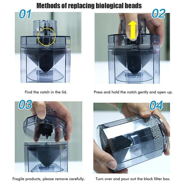 Automatic - Aquarium Cleaning Tool, Filter For Fish Poop Collection And Waste Removal