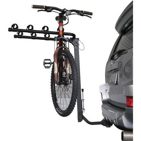 Advantage TiltAWAY 4-Bike Rack with Hitch and Cable Lock