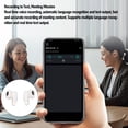 thumbnail image 3 of Ai Language Translator Earbuds, 164+ Languages Online Translate, Fingerprint Control, Bt 5.3, Stereo, Ai Dialogue Mode, With App, for Muisc, Calls, for Traveling, Learning, 3 of 7
