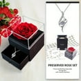 thumbnail image 3 of Pendant Necklace with Rose Gift Box - Eternal Rose Boxed Necklace for Him/Her, Ideal Holiday Gift for Valentine's Day & Mother's Day, 3 of 9