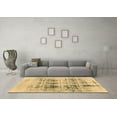 thumbnail image 3 of Ahgly Company Indoor Rectangle Abstract Brown Modern Area Rugs, 7' x 9', 3 of 4
