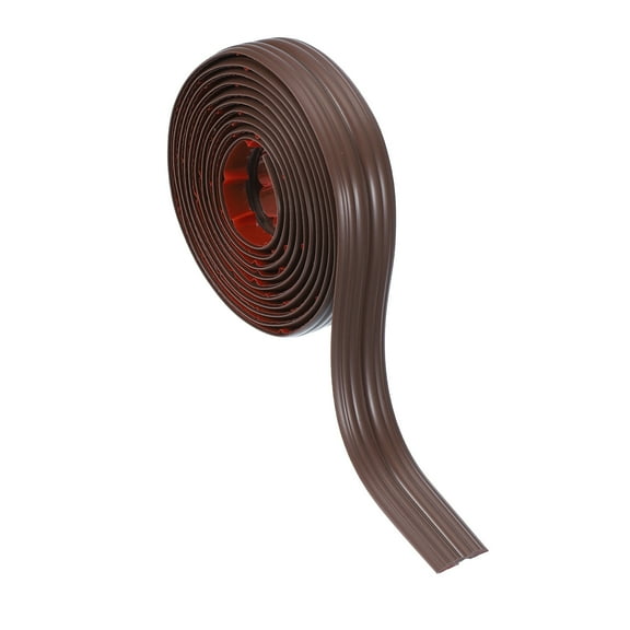 Wall Corner Protector 0.8 in x 3.3 Ft, Self Adhesive Wall Corner Guard Edge Protector for Ceiling Countertop, Coffee