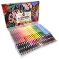 thumbnail image 1 of 48/72/120/150/180 juego de lápices de acuarela lápices de colores solubles en agua preafilados sumin Tomshoo 72 / Acuarela, 1 of 7