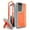 Orange, variant on ArmadilloTek Vanguard Compatible with Samsung Galaxy S21 Ultra Case, Military Grade Full-Body Rugged with Built-in Kickstand [Screenless Version] - Red