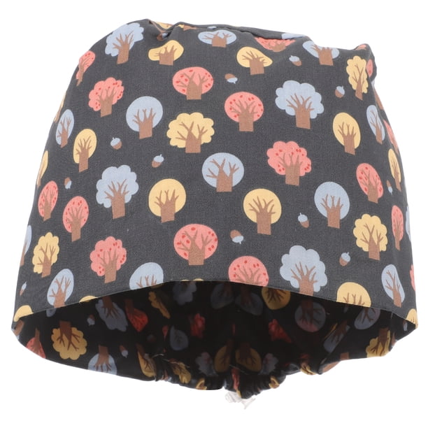 Gorro de enfermera, gorro de trabajo ajustable, gorro de trabajo de enfermería, gorro quirúrgico para mujer, gorro estampado