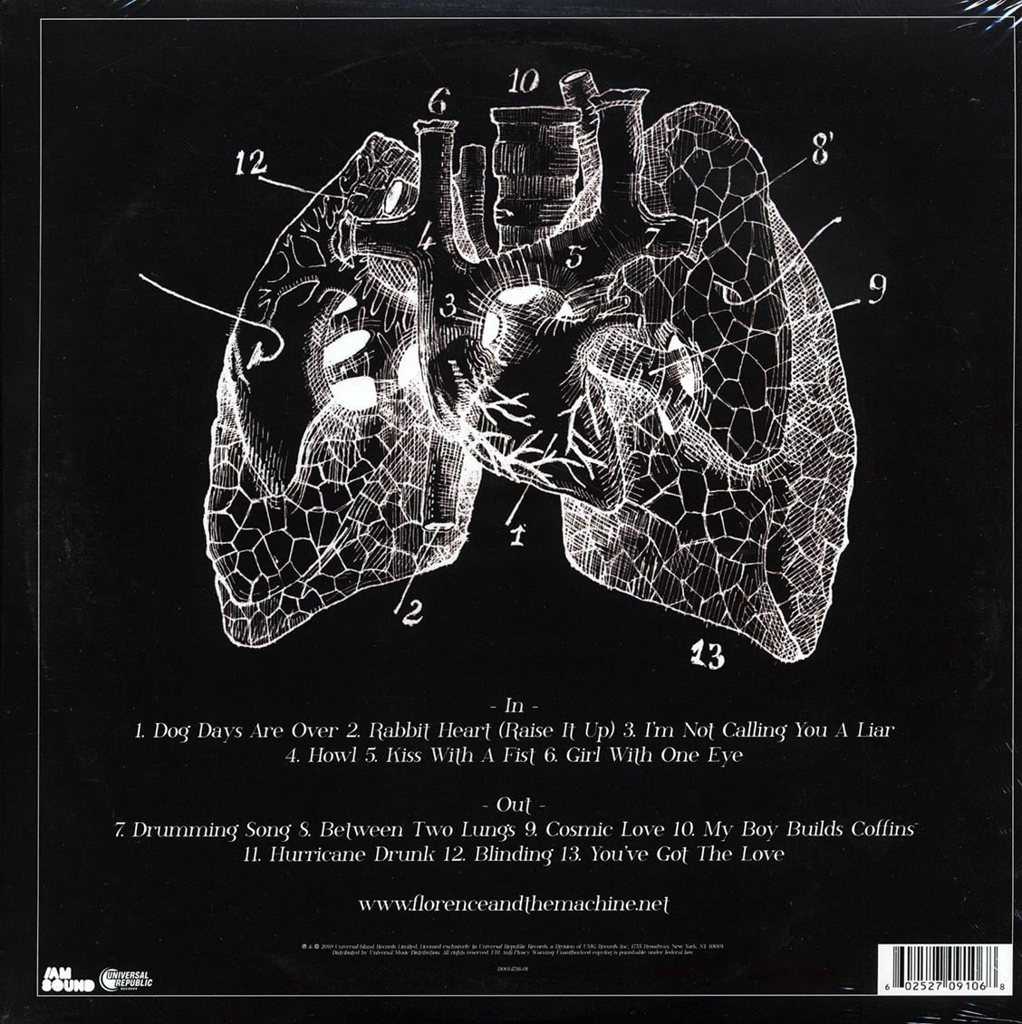 Florence + the Machine - Lungs - Music & Performance - Vinyl