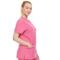 thumbnail image 4 of HEAL+WEAR Women's V-Neck Stretch Medical Scrub Top 4-Way Stretch - Soft Breathable & Professional Fit, 4 of 4