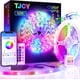 thumbnail image 1 of TJOY Tira de luces LED Bluetooth de 50 pies/100 pies Sincronización de música, 1 of 5