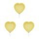thumbnail image 1 of Inteprter Molde para helados Corazón 40ml Fabricante Hogar Fabricación de chocolate Molde Amarillo Type1 NO1, 1 of 6