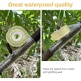 thumbnail image 5 of Cinta de injerto, 2 piezas de cintas de injerto de 100 m, cinta de injerto de vivero estirable autoadhesiva biodegradable, cinta de injerto segura y respetuosa con el medio ambiente (amarillo), 5 of 5