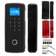 thumbnail image 1 of Security Biometric Fingerprint Door Lock, Touch Screen Keyless Entry Door Lock Semiconductor Password  For Villa For Office Glass Door For Apartment, 1 of 8