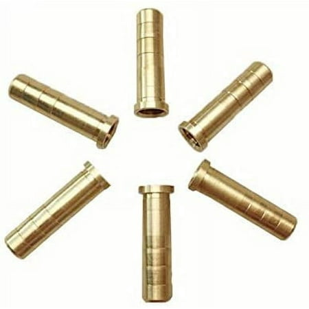 GPP Arrow Point Insert Brass Inserts for Hunting Arrow Heads Broadheads Copper Arrow Inserts .244/6.2mm 50 Gr 24 PK