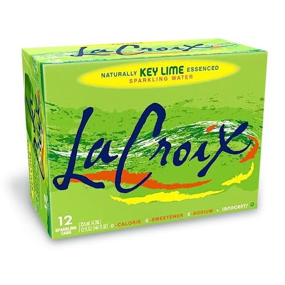 LaCroix Sparkling Water, Key Lime, 12 Fl Oz (pack of 12)