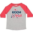thumbnail image 3 of Inktastic 4th of July Boom Y'all with Red White and Blue Stars Boys or Girls Toddler T-Shirt, 3 of 5