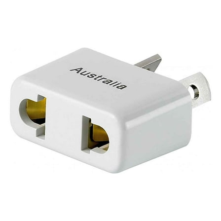 Go Travel Australia Non Grounded Travel Adaptor, White