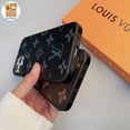 thumbnail image 3 of Funda De Lujo Para Galvanoplastia De Alta Calidad De Cuero Anticaída Para IPhone 14 Plus 13 12 11 Pro Max XS XR X 8 7, 3 of 4