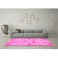 thumbnail image 3 of Ahgly Company Indoor Rectangle Oriental Pink Modern Area Rugs, 6' x 9', 3 of 4