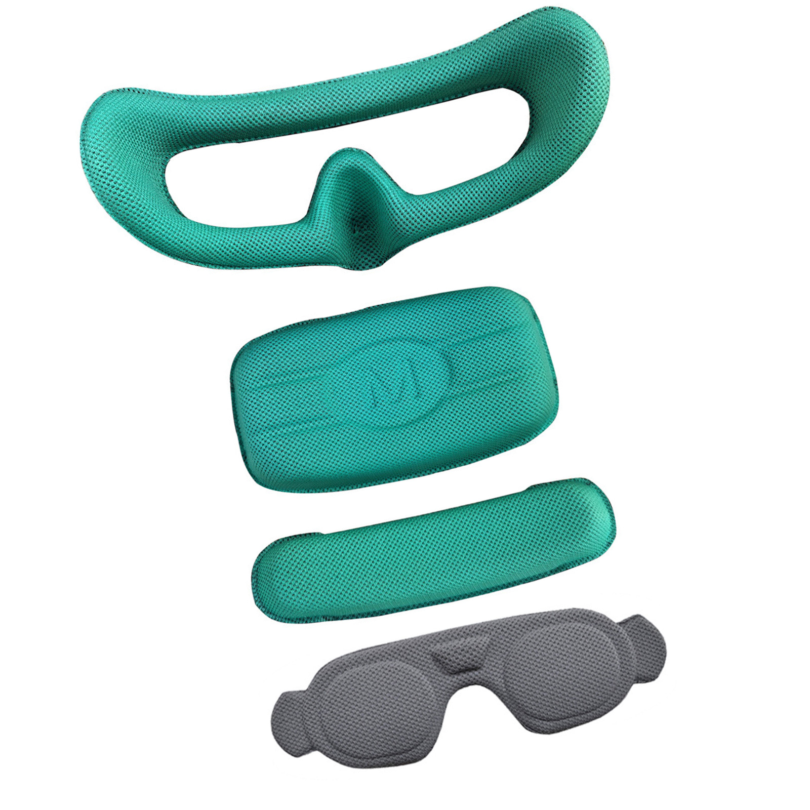 Silicone Foam Pad Sponge Eye Pad Face Mask For Goggles 3 Lens Protective Cover Dustproof Face Cover Replacement Part