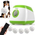 thumbnail image 2 of PawHut Automatic Dog Ball Launcher, Dog Ball Thrower with 26-80 FT Distance, 6 ETPU Balls, Remote Control, Green, 2 of 8