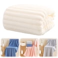 thumbnail image 3 of Oversized Pool Towel, Soft Absorbent Large Summer Swimming Towel For Adults, Highly Absorbent Bathroom Towel (White), 3 of 9