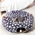 thumbnail image 1 of Cat Toy Playground large cats Mat Collapsible Grey, 1 of 8