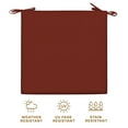 thumbnail image 6 of Textured Solid Henna Premium Dining Seat Cushion (2-Pack), 6 of 8