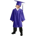 thumbnail image 3 of SXcggal Multi Color Boys Girls Suit Kindergarten Children Graduation Stage Performance Gown With Hat Basic Children's Clothing, 3 of 4