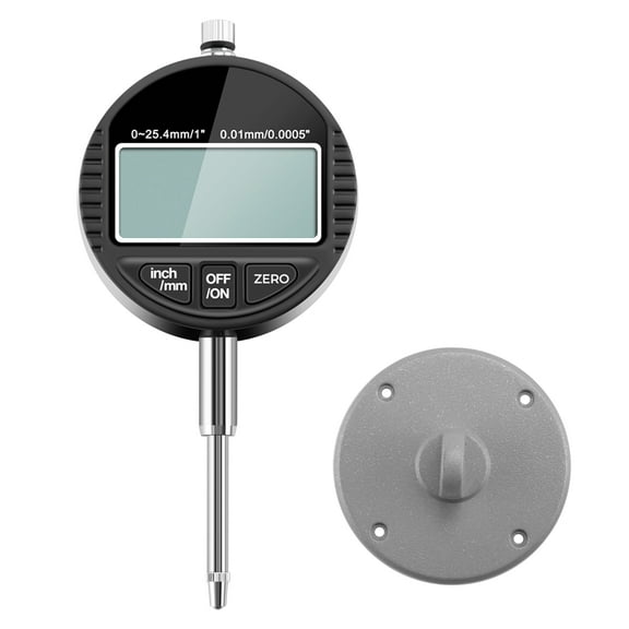 Digital Dial indicator DTI 0.01mm/.0005" Range 0-25.4mm/1" Clock Gauge