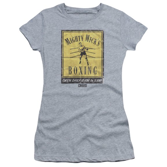 Creed Micks Poster Junior Women's T-Shirt Sheer Athletic Heather