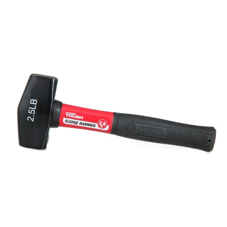 Hyper Tough TH50006A 2.5 Pound Hand Sledge Hammer W/ Sure Grip