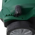 thumbnail image 3 of 13-Inch 2-in-1 Lawn Dethatcher & Scarifier with 4-Position Depth Adjustment and 31.7QT Collection Box for Lawns and Garden Maintenance, Green, 3 of 9