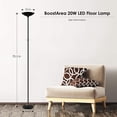 thumbnail image 2 of BoostArea Floor Lamp/Standing Lamp, 20W 2000LM LED Torchiere Lamp, Stepless Dimmable, Touch Control, 3000K Daylight, 50000hrs Lifespan for Living Roo, 2 of 9
