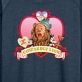 thumbnail image 3 of Wizard of Oz - Heart Cowardly Lion - Women's Lightweight French Terry Long Sleeve Shirt, 3 of 5