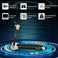 thumbnail image 5 of Gymax Folding 2.25HP Electric Treadmill Running Machine w/ LED Display White, 5 of 10