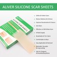 thumbnail image 5 of ALIVER Silicone Scar Sheets, Reusable Scar Removal Strips for Acne, Keloid, Burn, C-Section, Surgical Scar Treatment (4 Sheets, 3" x 1.6", 2 Months Supply) - 2 Pack, 5 of 8