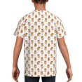 thumbnail image 5 of Wukai Tigers go in for Sports Youth Unisex Short Sleeve T-Shirt for Boys, Girls, Teens, and Kids-Small, 5 of 7