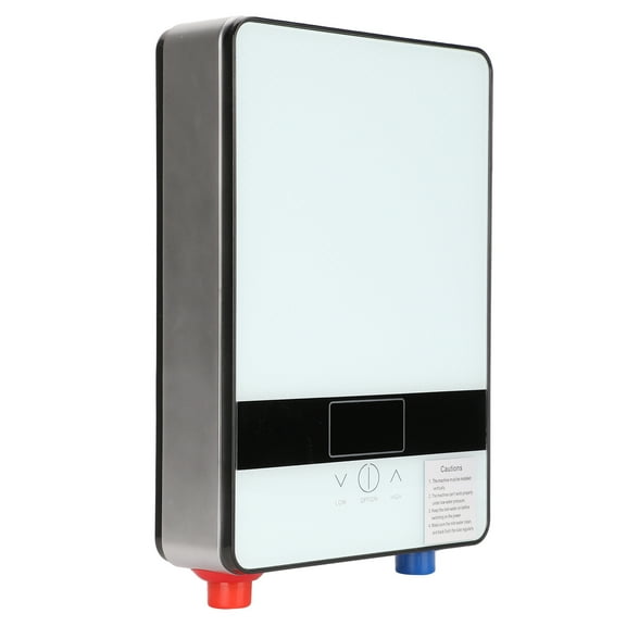 Calentador de agua caliente eléctrico, calentador de agua sin tanque, calentador de agua eléctrico instantáneo para cocina, bar, comunidad escolar y peluquería LHCER 1