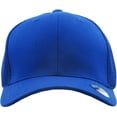 thumbnail image 2 of Classic Solid Stretch Meshback Cotton Twill Fitted Hat Spandex Headband Cap, 2 of 5