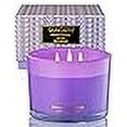 thumbnail image 3 of 96NORTH Luxury Lavender Soy Candle | Large 3 Wick Jar Candle | Up to 50 Hours Burning Time | 100% Natural Soy Wax | Relaxing Aromatherapy Aesthetic Candle | Housewarming Gift for Women and Men, 3 of 4