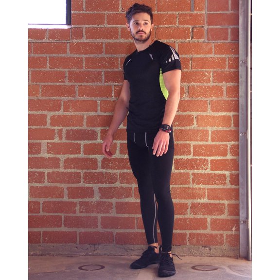 WILLIAMS MENS LEGGING - BLACK ( X-large)