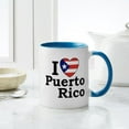 thumbnail image 4 of CafePress - I Love Puerto Rico Mug - 11 oz Ceramic Mug - Novelty Coffee Tea Cup, 4 of 4