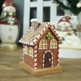 thumbnail image 1 of Casa de miniaturas,Mini casa ilumina los adornos navideños,Decoración de pintada con bricolaje,Adornos navideños de Festival Village,Casa de ornamento en miniatura de Yotijar  Casa de miniaturas, 1 of 9